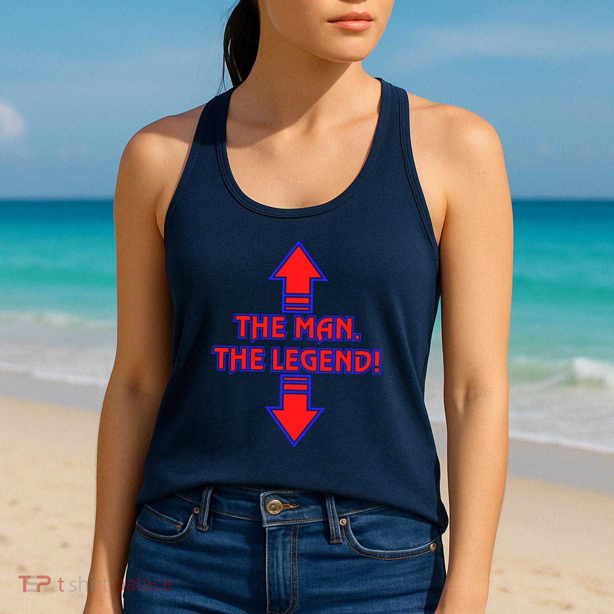 The Man The Legend Dirty Funny Women's Tank Top