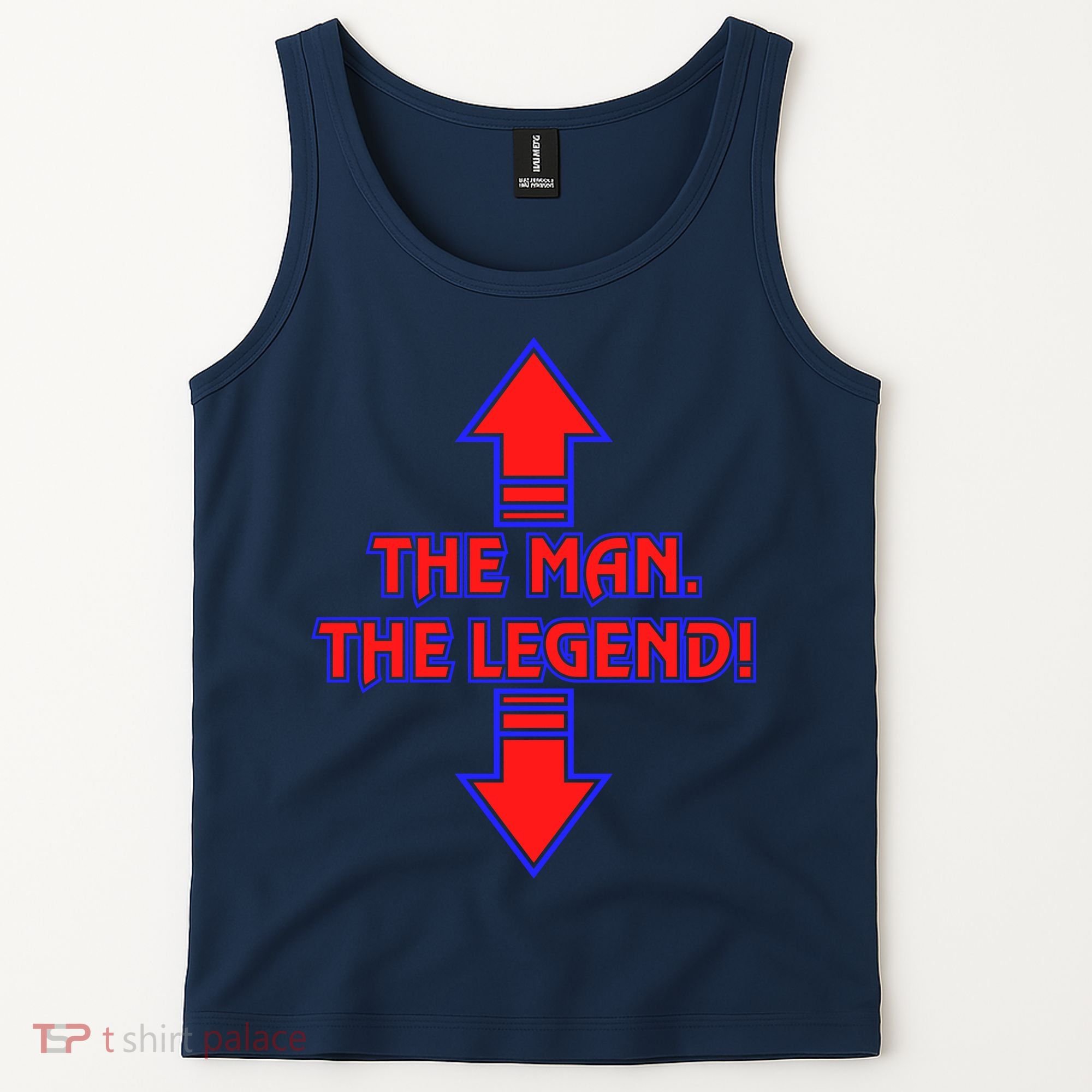 The Man The Legend Dirty Funny Tank Top