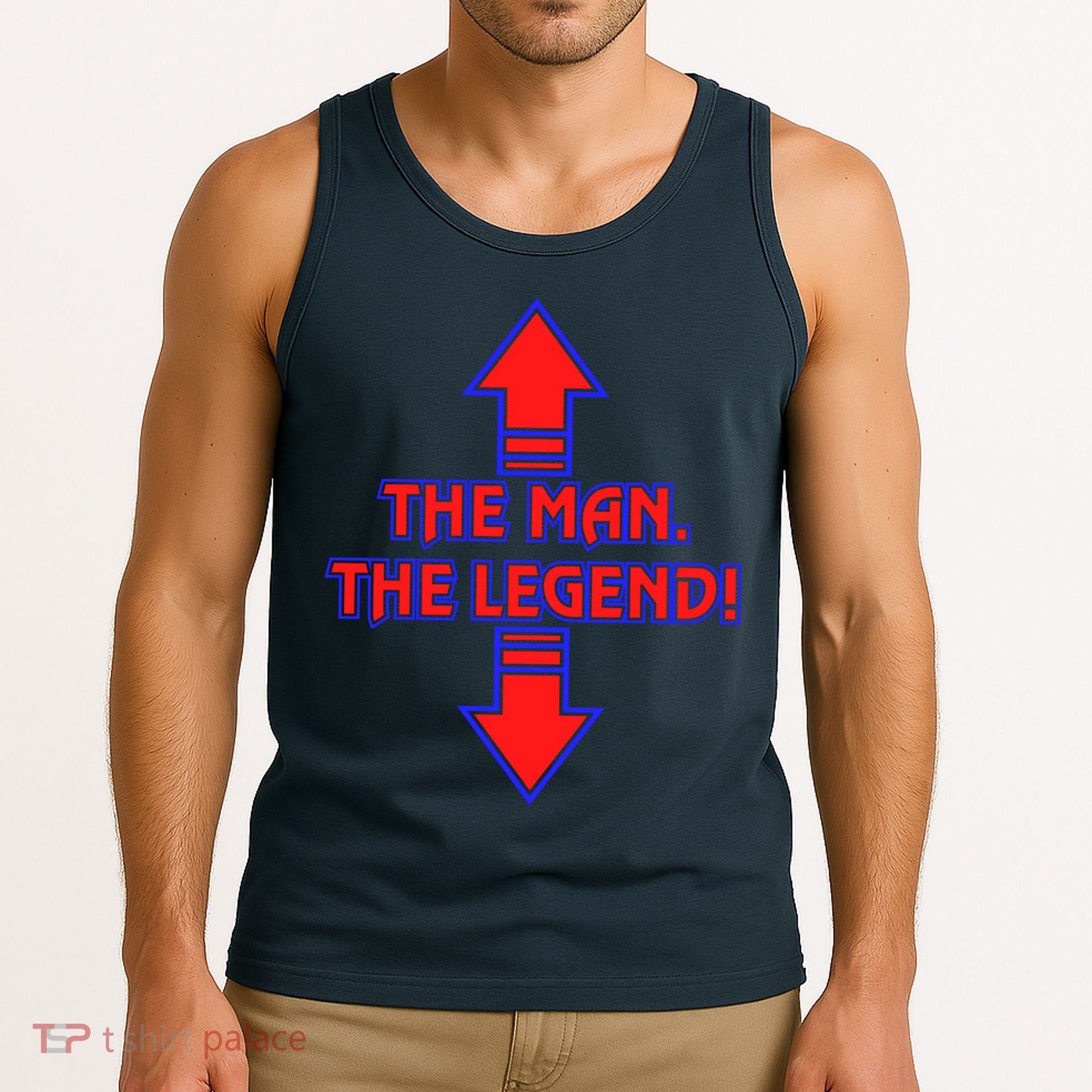 The Man The Legend Dirty Funny Tank Top