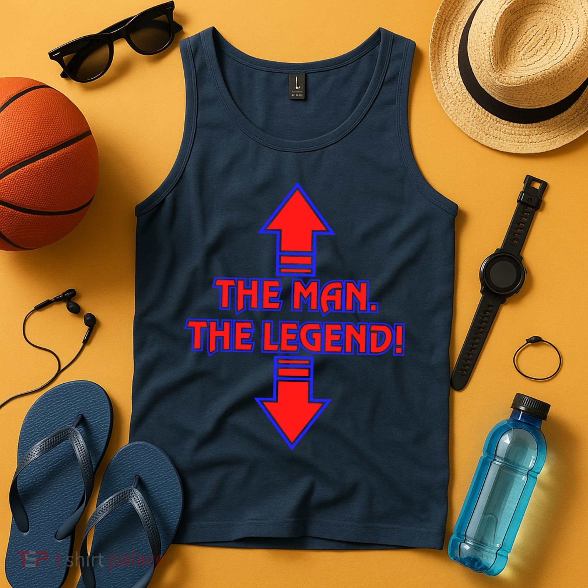 The Man The Legend Dirty Funny Tank Top