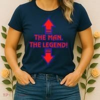 The Man The Legend Dirty Funny Women's T-Shirt thumb 2