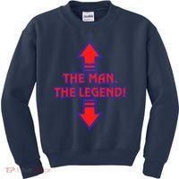 The Man The Legend Dirty Funny Kids Sweatshirt thumb 0