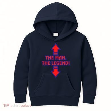 The Man The Legend Dirty Funny Kids Hoodie