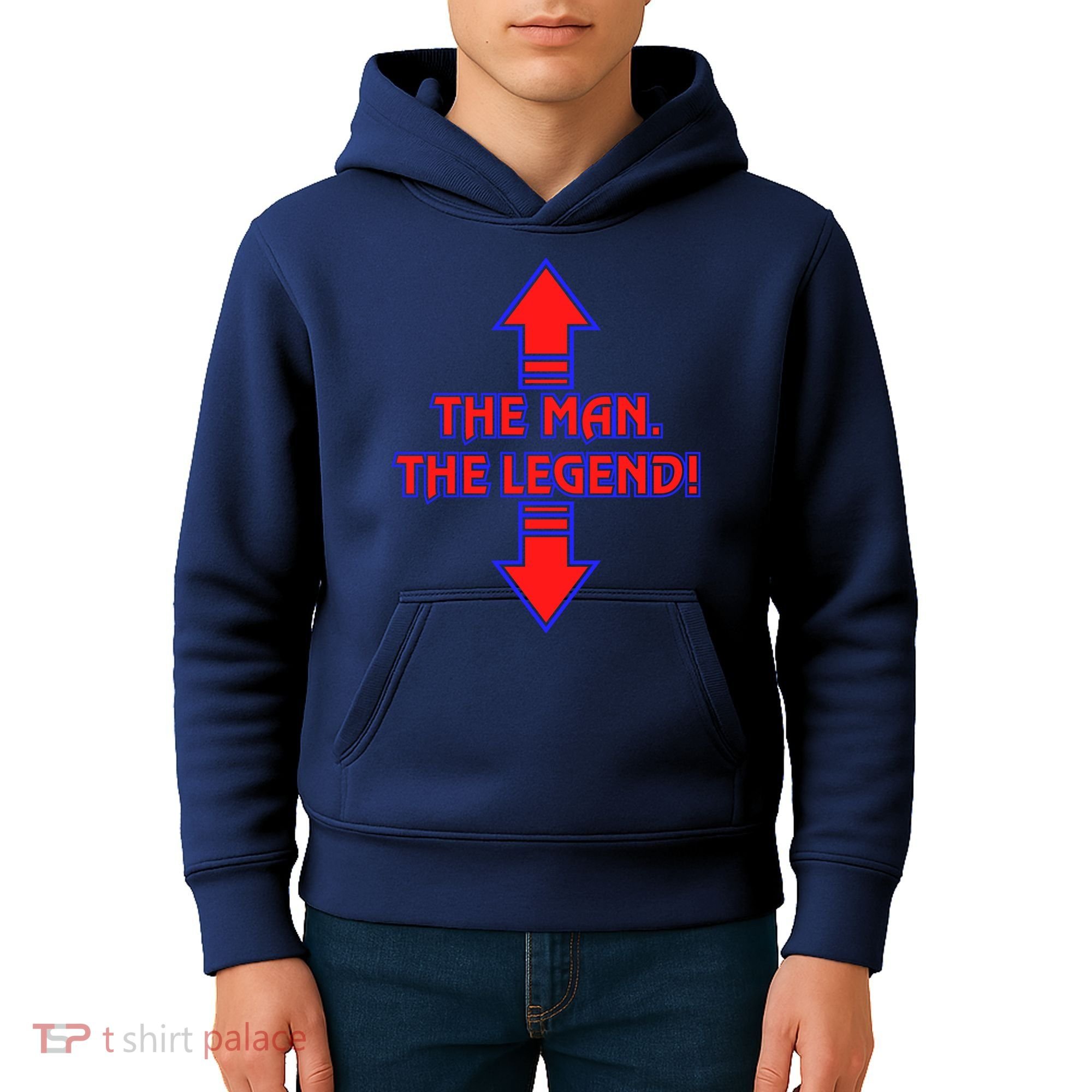 The Man The Legend Dirty Funny Kids Hoodie