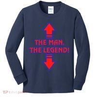 The Man The Legend Dirty Funny Kids Long Sleeve Shirt thumb 0