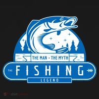 The Man The Myth The Fishing Legend Backpack thumb 2