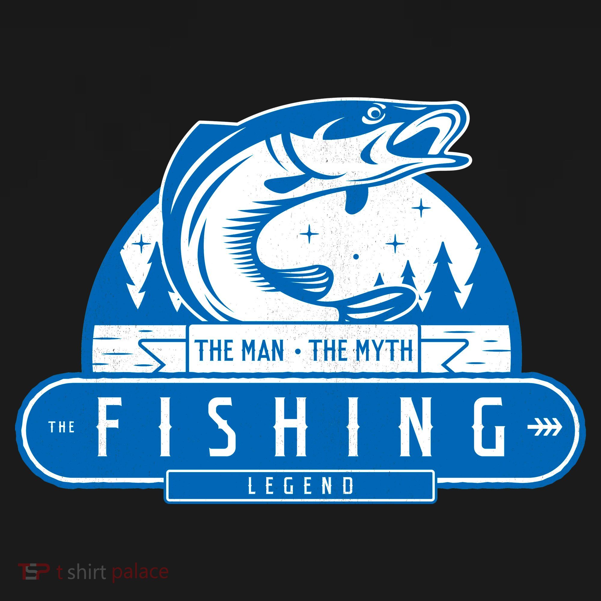 The Man The Myth The Fishing Legend Backpack