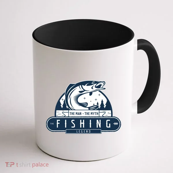 The Man The Myth The Fishing Legend Coffee Mug