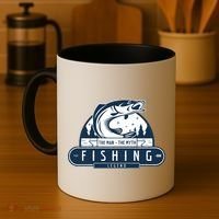 The Man The Myth The Fishing Legend Coffee Mug thumb 4