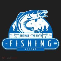 The Man The Myth The Fishing Legend Tumbler thumb 3