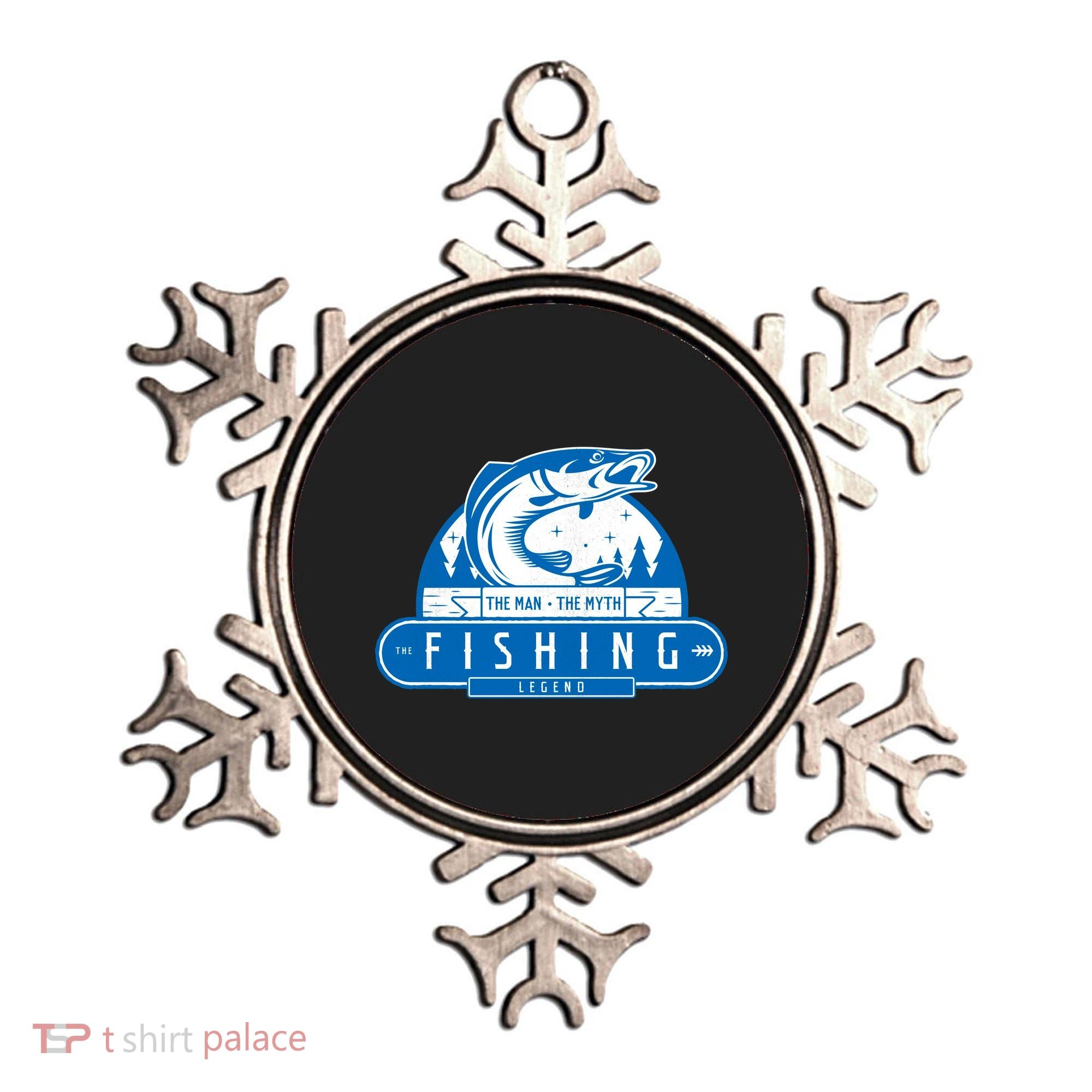 The Man The Myth The Fishing Legend Ornament