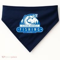 The Man The Myth The Fishing Legend USA-Made Doggie Bandana thumb 0