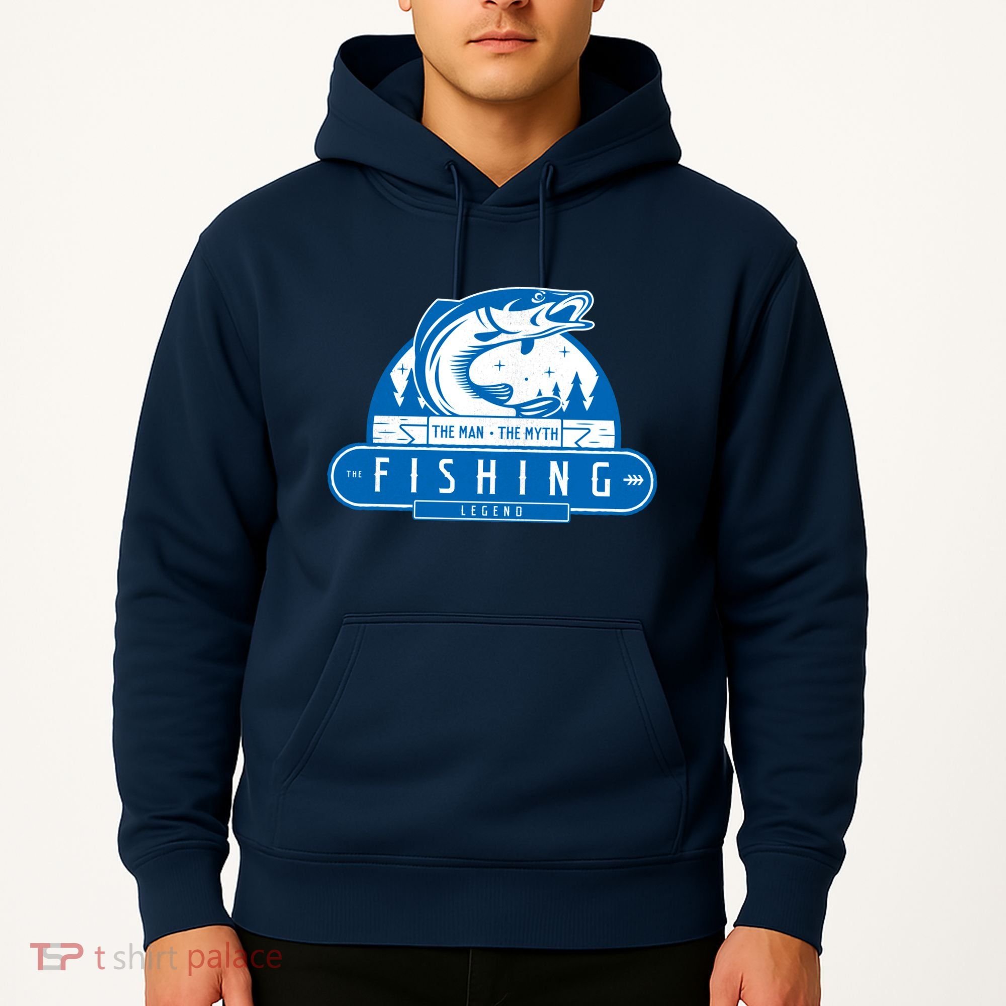The Man The Myth The Fishing Legend Hoodie