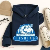 The Man The Myth The Fishing Legend Hoodie thumb 4