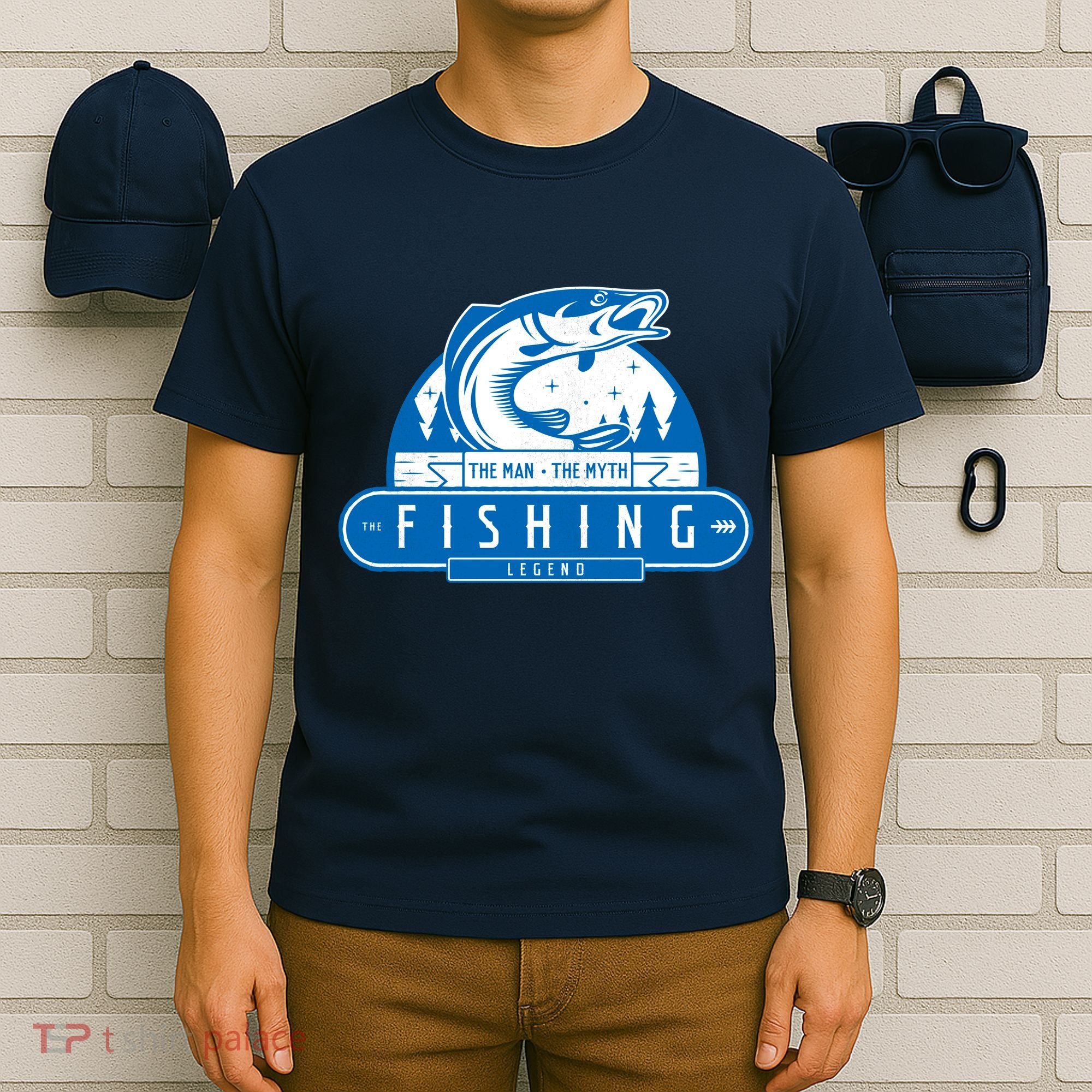 The Man The Myth The Fishing Legend T-Shirt