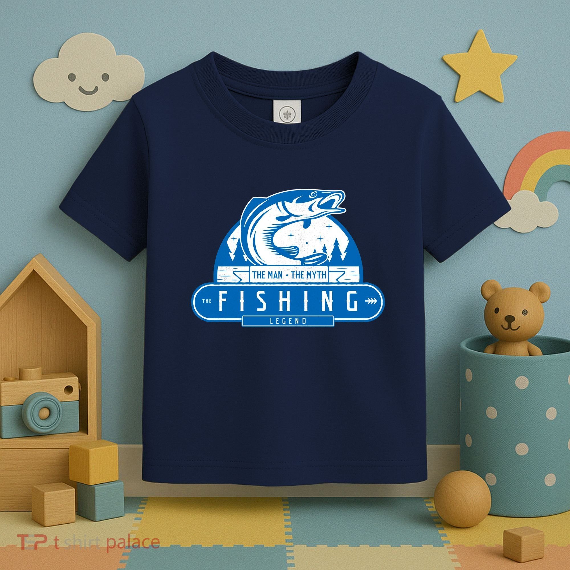 The Man The Myth The Fishing Legend Toddler T-Shirt