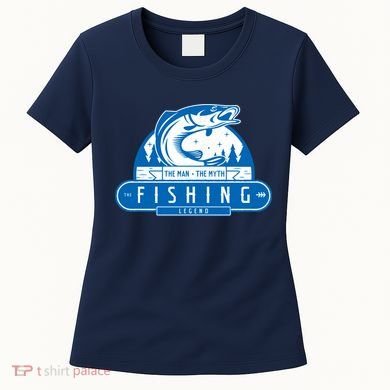 The Man The Myth The Fishing Legend Women's T-Shirt