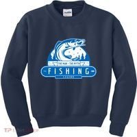 The Man The Myth The Fishing Legend Kids Sweatshirt thumb 0