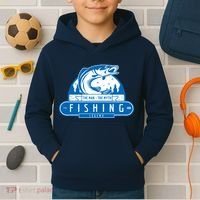 The Man The Myth The Fishing Legend Kids Hoodie thumb 2