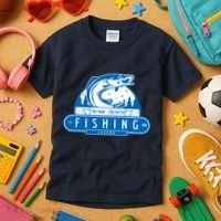 The Man The Myth The Fishing Legend Kids T-Shirt thumb 3