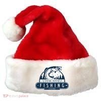 The Man The Myth The Fishing Legend Santa Hat thumb 0