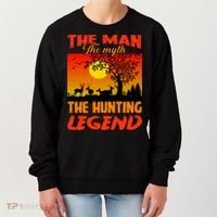 The Man The Myth The Hunting Legend Women's Sweatshirt thumb 0