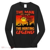 The Man The Myth The Hunting Legend Long Sleeve Shirt thumb 0