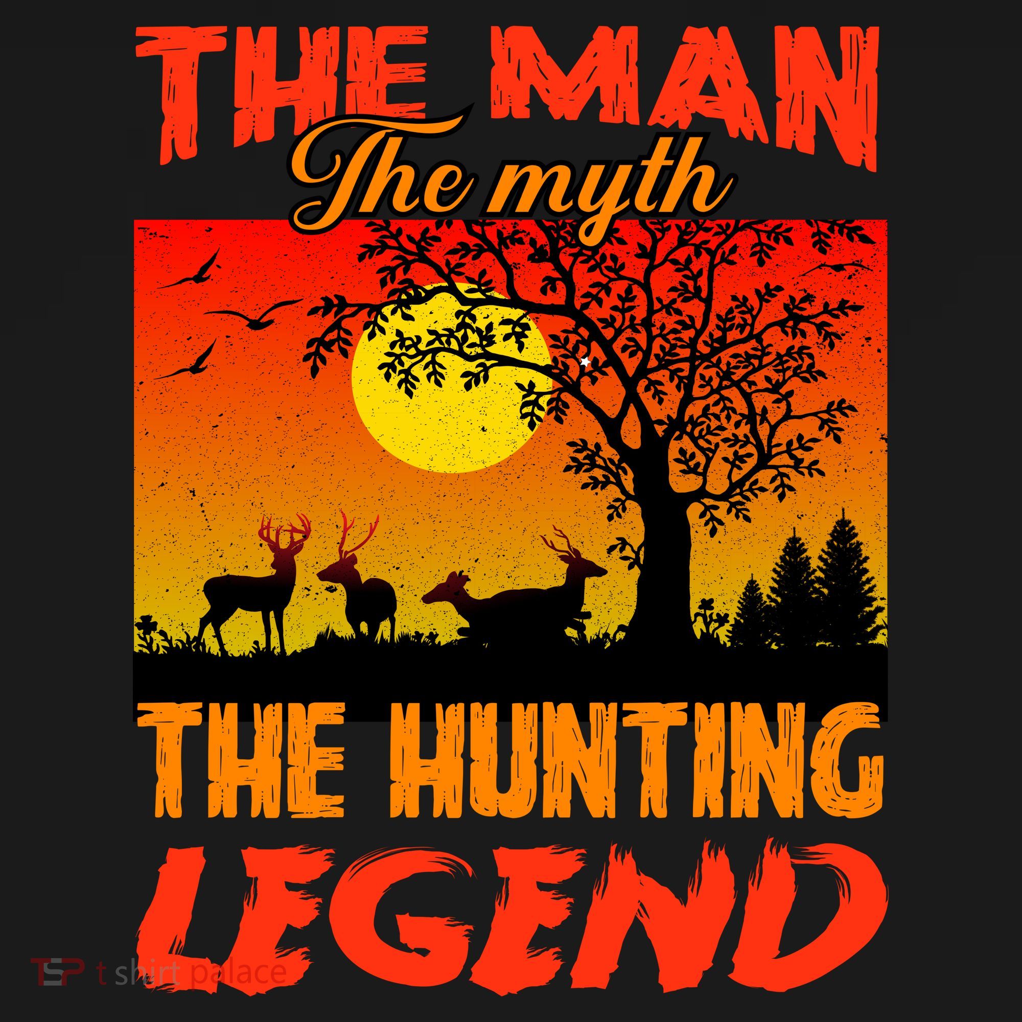 The Man The Myth The Hunting Legend Women's Hoodie