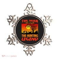 The Man The Myth The Hunting Legend Ornament thumb 0