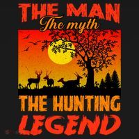 The Man The Myth The Hunting Legend Women's Tank Top thumb 5