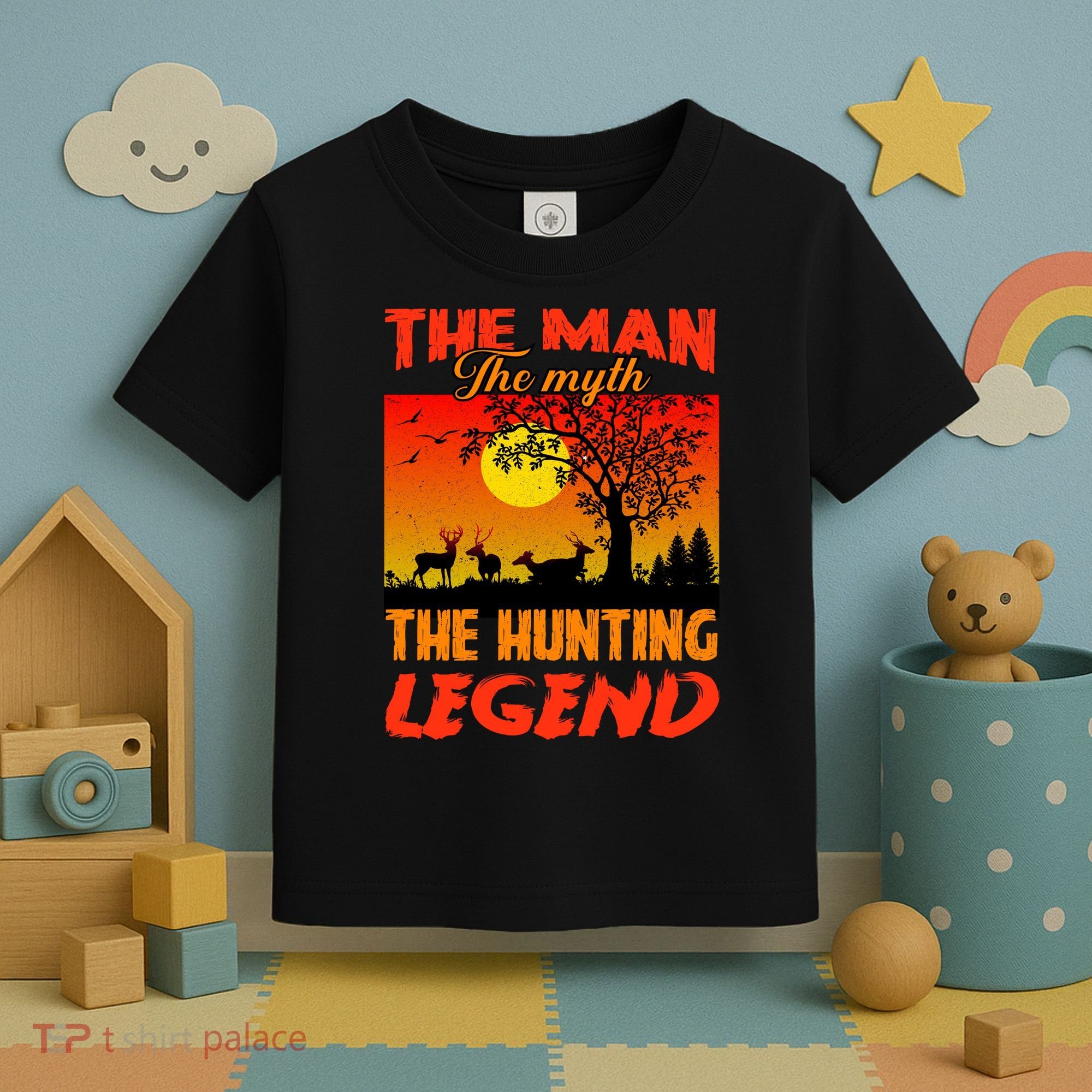 The Man The Myth The Hunting Legend Toddler T-Shirt
