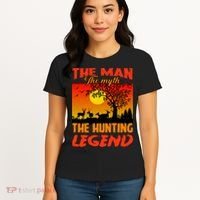 The Man The Myth The Hunting Legend Women's T-Shirt thumb 4