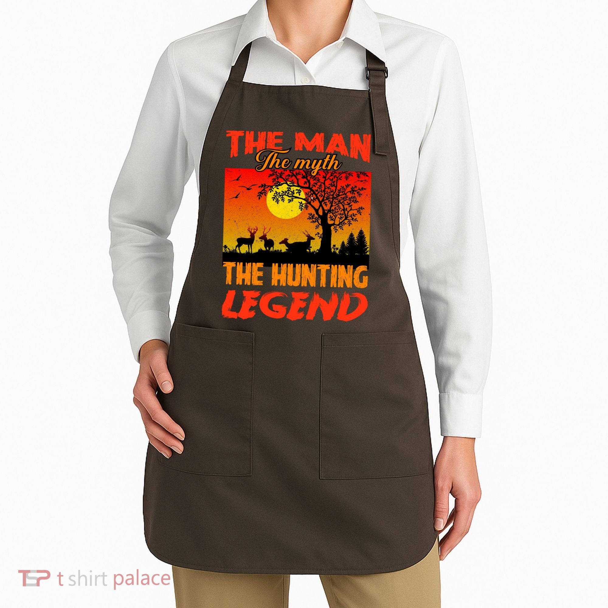 The Man The Myth The Hunting Legend Apron
