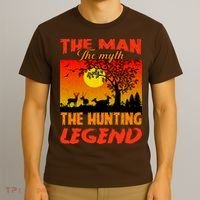 The Man The Myth The Hunting Legend T-Shirt thumb 3
