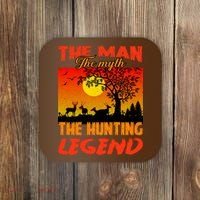 The Man The Myth The Hunting Legend Coaster thumb 0