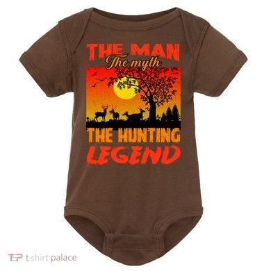 The Man The Myth The Hunting Legend Baby Bodysuit