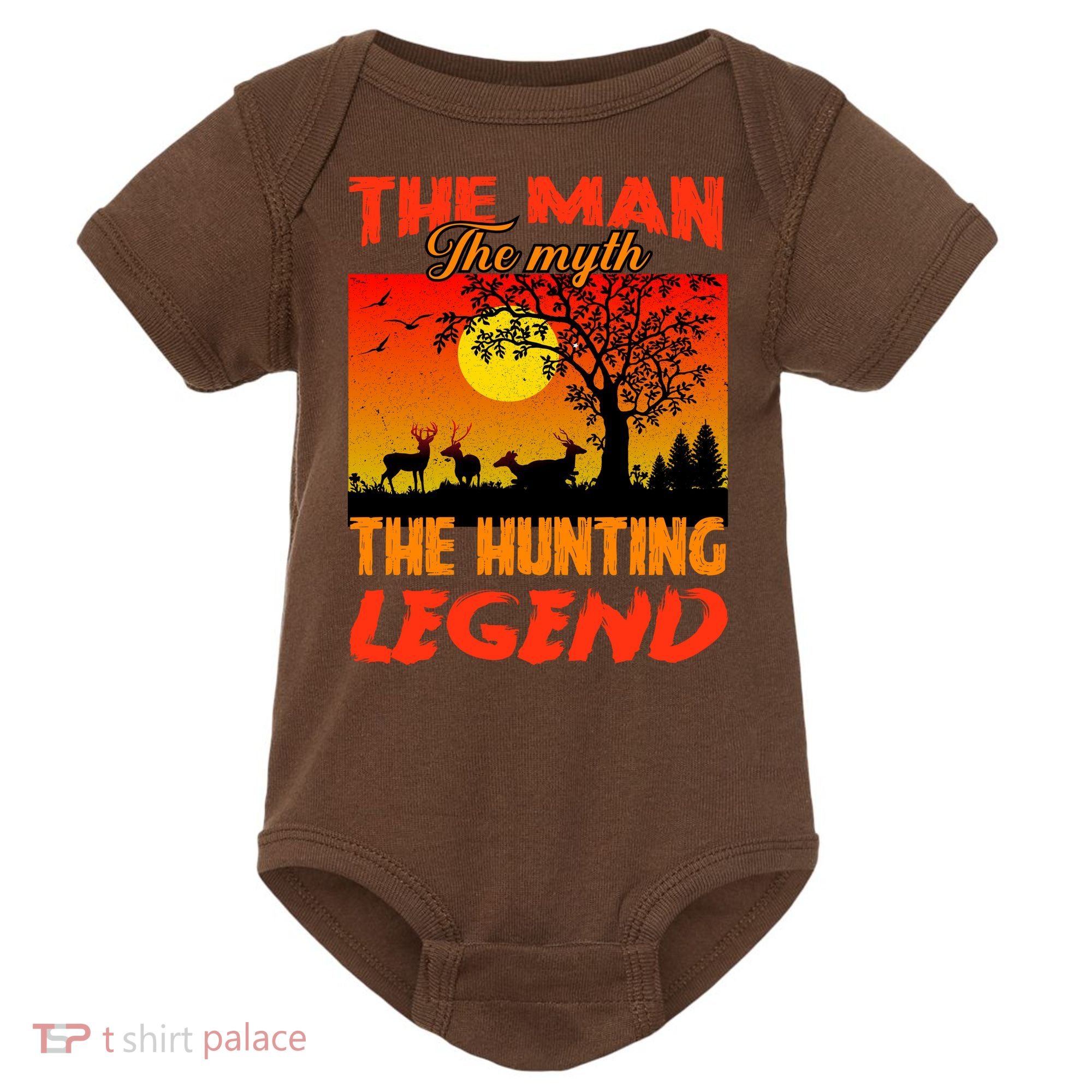 The Man The Myth The Hunting Legend Baby Bodysuit
