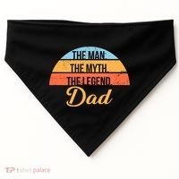 The Man The Myth The Legend Dad USA-Made Doggie Bandana thumb 0