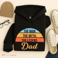 The Man The Myth The Legend Dad Hoodie thumb 4