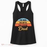 The Man The Myth The Legend Dad Women's Tank Top thumb 0