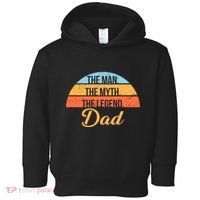 The Man The Myth The Legend Dad Toddler Hoodie thumb 0