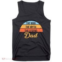 The Man The Myth The Legend Dad Tank Top thumb 0