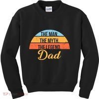 The Man The Myth The Legend Dad Kids Sweatshirt thumb 0