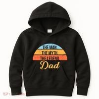 The Man The Myth The Legend Dad Kids Hoodie thumb 0