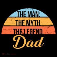 The Man The Myth The Legend Dad Kids T-Shirt thumb 4