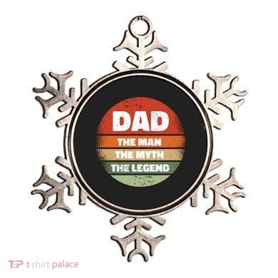 The Man The Myth The Legend Dad Retro Ornament