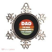 The Man The Myth The Legend Dad Retro Ornament thumb 0
