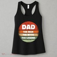 The Man The Myth The Legend Dad Retro Women's Tank Top thumb 3