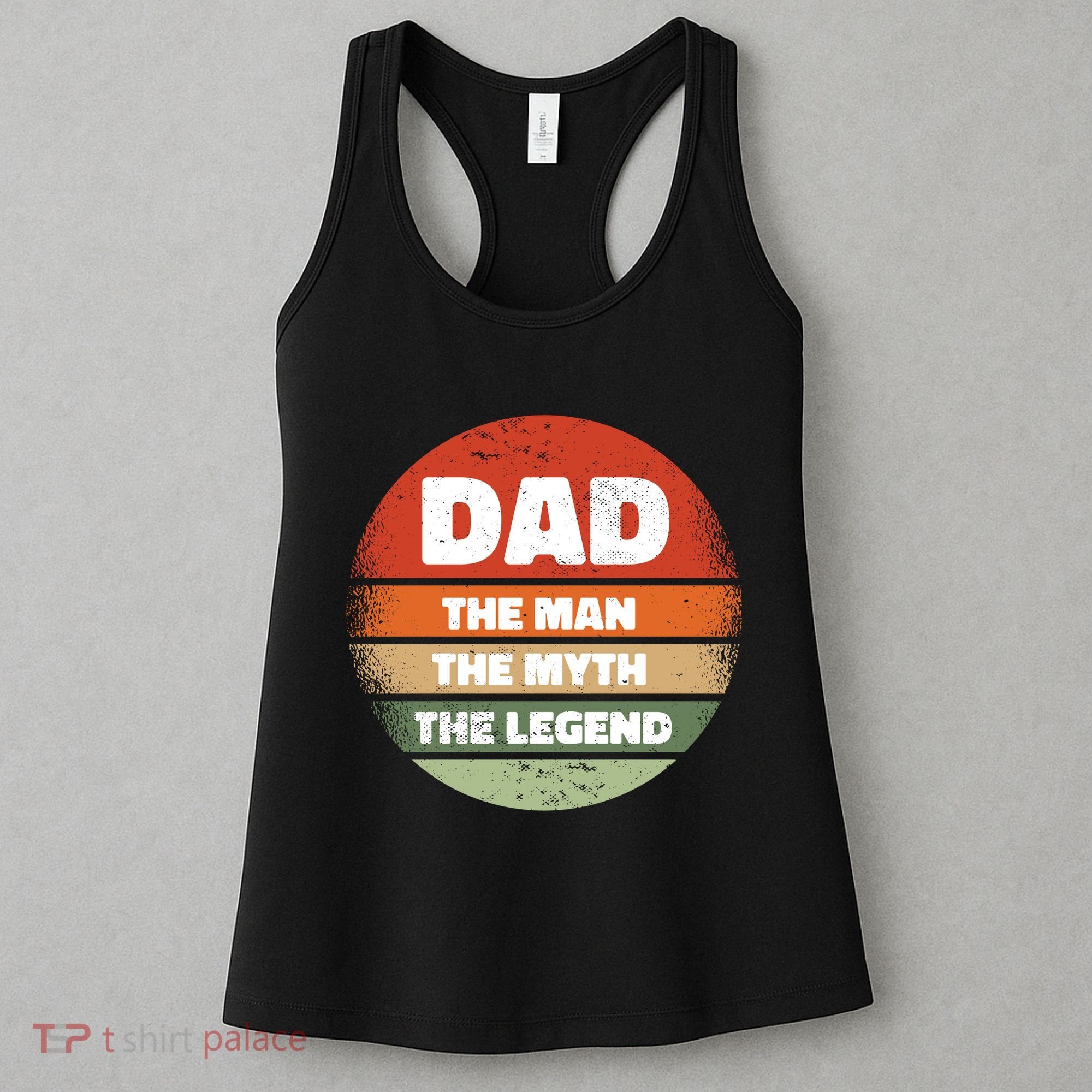 The Man The Myth The Legend Dad Retro Women's Tank Top