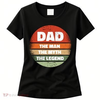 The Man The Myth The Legend Dad Retro Women's T-Shirt
